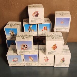 VTG 12 Days Of Christmas Ornament Collection IOB's w/COA's